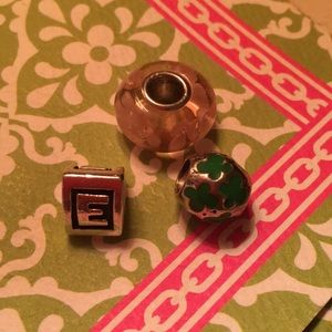 Three Authentic Pandora Charms
